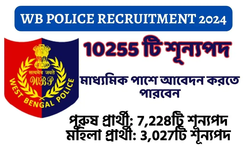 WB Police Recruitment 2024